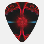Red Star Guitar Pick at Zazzle