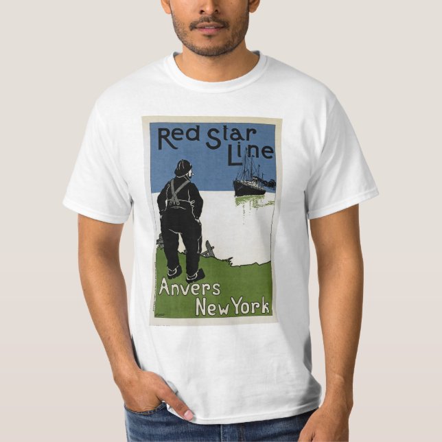 Red Star Line T-Shirt (Front)