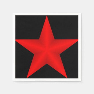 Red Star Napkins