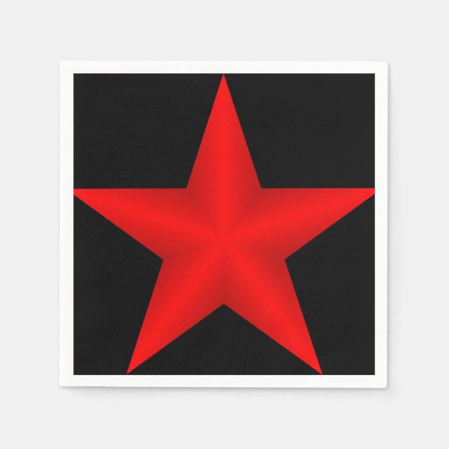 Red Star Napkins (Front)