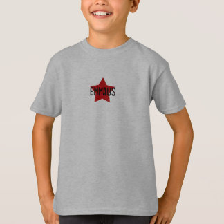 Red Star on Grey SS Tee