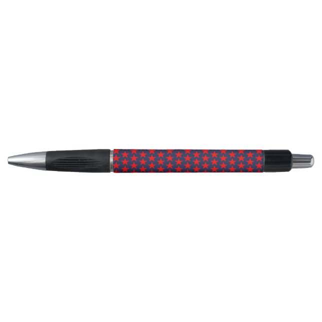 Red Star Pattern Pen (Front)