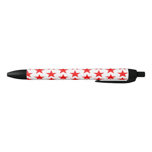 Red Star Pattern Pen (Bottom)