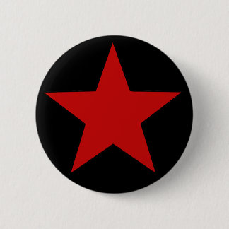 Red Star Pinback Button