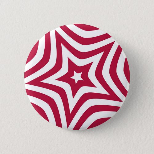 Red Star Pinback Button