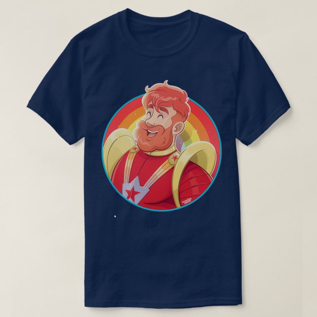 Red star T-Shirt (Design Front)