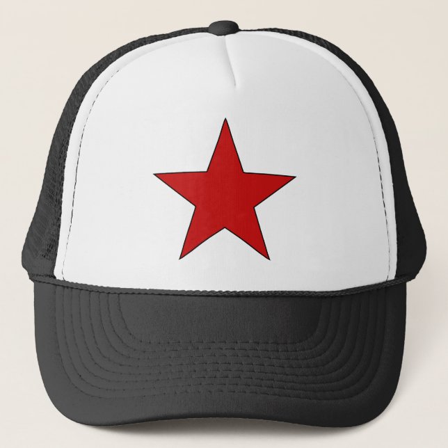 Red Star Trucker Hat (Front)