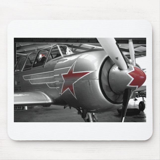 Red Star Yak 52 Mouse Pad (Front)