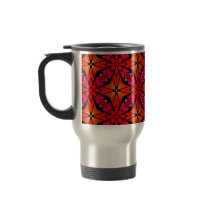 Red Starburst Design