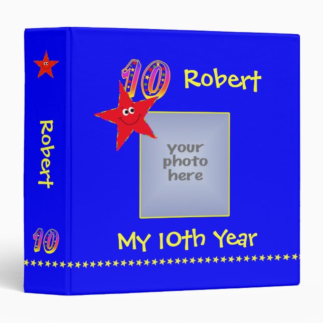 Red Stars10th Year Memories Album Binder (Front/Spine)