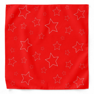 Red Stars Bandana