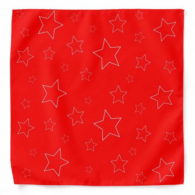 Red Stars Bandana (Front)