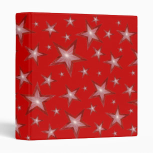 Red Stars binder red