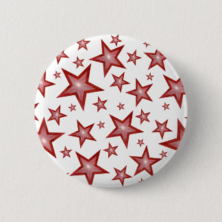 Red Stars button white