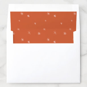 Red Stars Envelope Liner