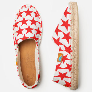 Red Stars Espadrilles