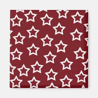 Red Stars Magnet