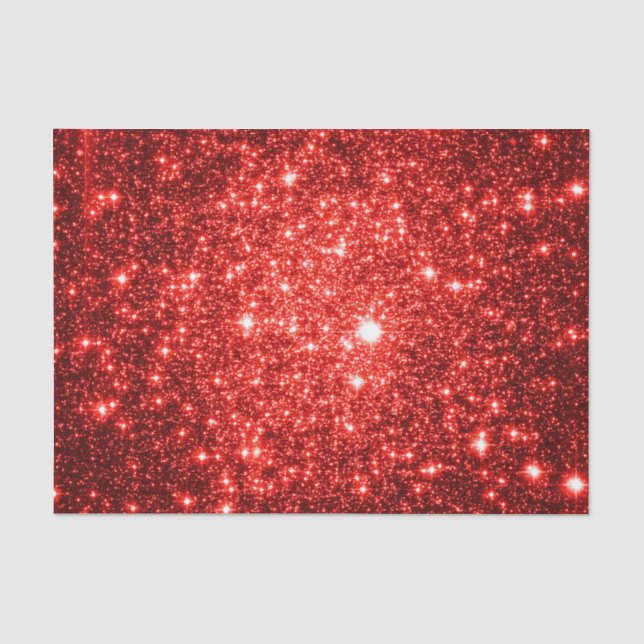 Red Stars Tissue Paper (Front)