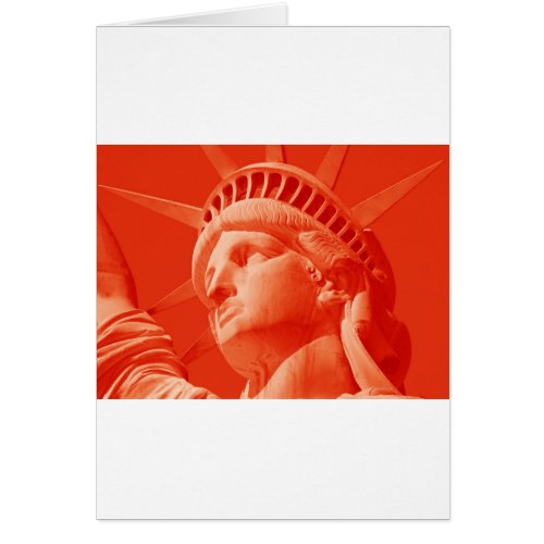 Red Statue of Liberty