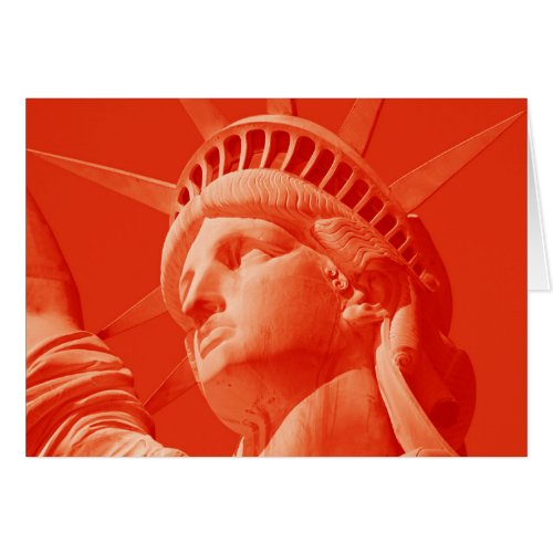 Red Statue of Liberty