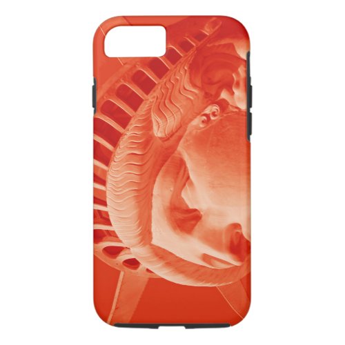 Red Statue of Liberty Tough iPhone 7 Case