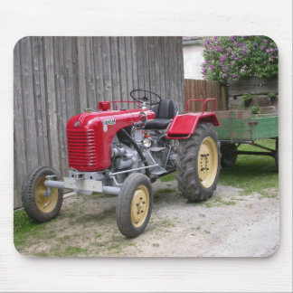 Red Steyr Tractor T84 Mouse Pad