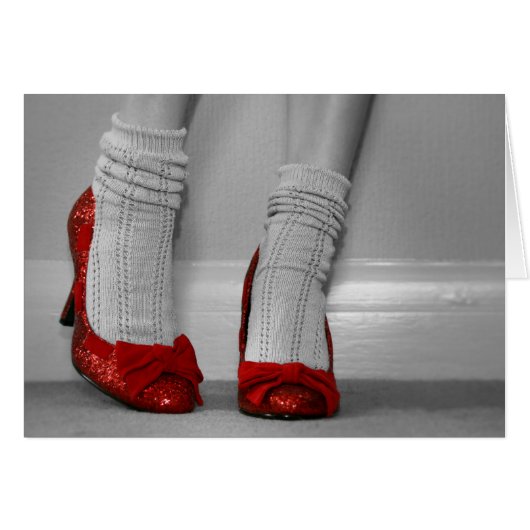 Red Stilettos Cards (Front Horizontal)