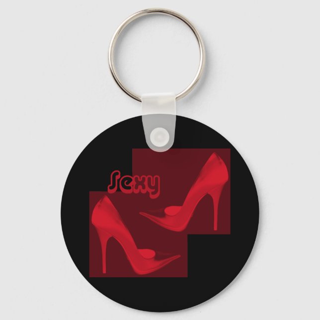 Red Stiletto's Key Chain (Front)