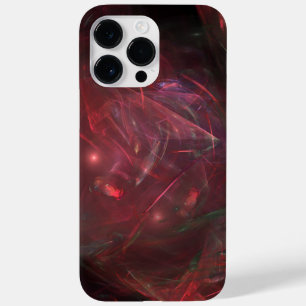 red stone crystal abstract art Case-Mate iPhone 14 pro max case