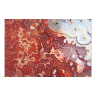 Red Stone Photo Print