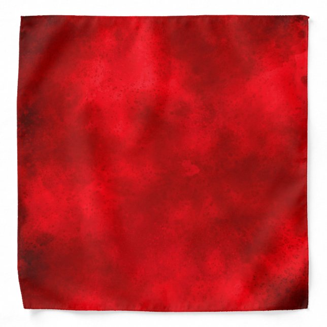 Red storm cloud effect  bandana (Front)