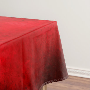 red storm cloud effect Tablecloth