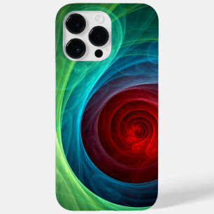 Red Storm Floral Modern Abstract Art Color Pattern Case-Mate iPhone 14 Pro Max Case