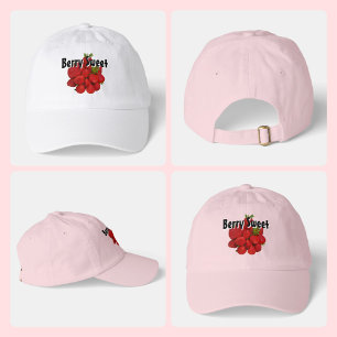 Red Strawberries Berry Sweet Hat
