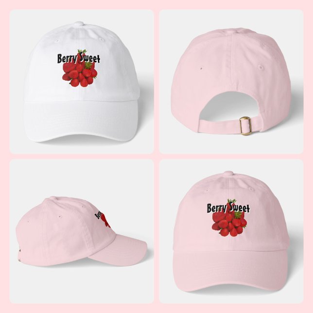 Red Strawberries Berry Sweet Hat (Creator Uploaded)
