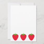 Red Strawberry. (Back)