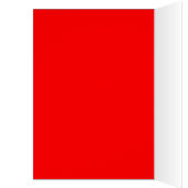 Red Strawberry Blank Art Card (Inside (Left))