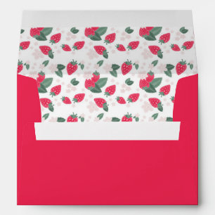 Red Strawberry Envelope – Berry First Birthday