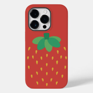 RED STRAWBERRY FRUIT GIRL Case-Mate iPhone 14 PRO CASE