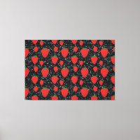 Red Strawberry Fruit Lovers Sweet Berries Elegant