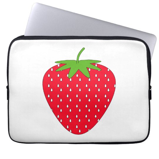 Red Strawberry. Laptop Sleeve