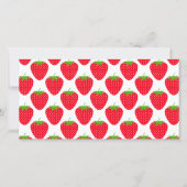 Red Strawberry Pattern. (Front)