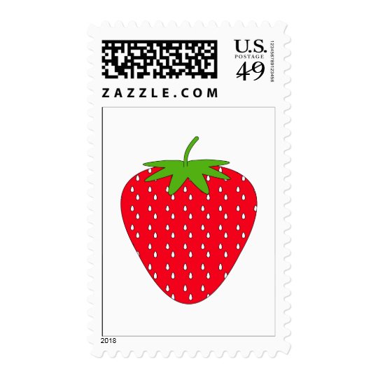 Red Strawberry. Postage