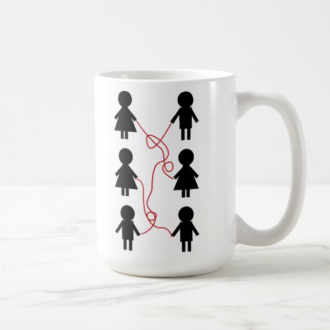 Red String of Fate Mug (Right)