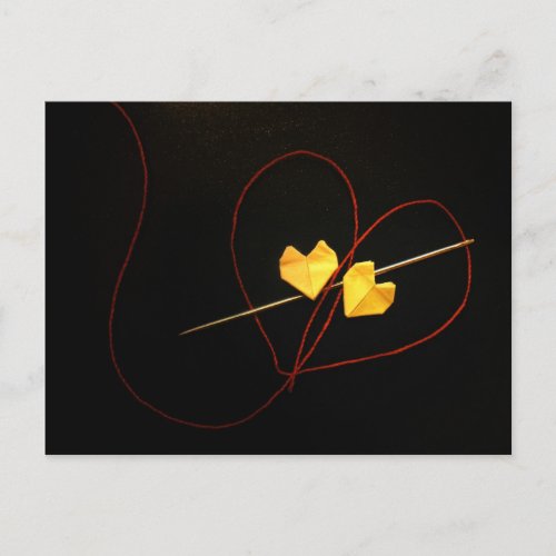 Red String of Fate Postcard
