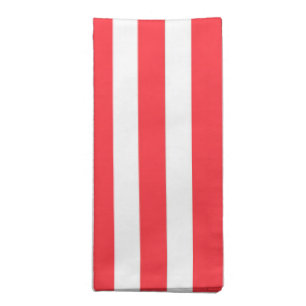 Red Stripe Cloth Napkin