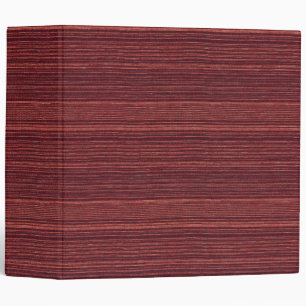 red stripe fabric textiled 3 ring binder