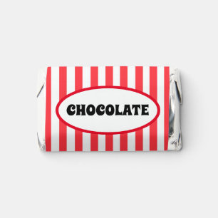 Red Stripe Hershey's Miniatures