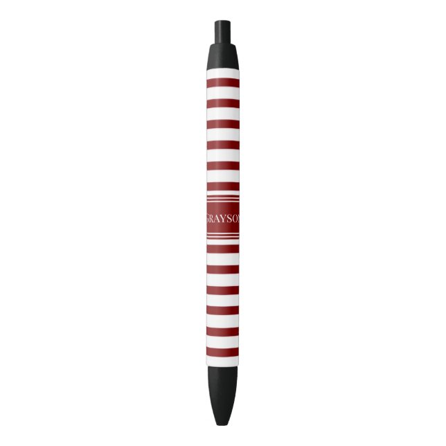 Red Stripe Pen (Front Vertical)