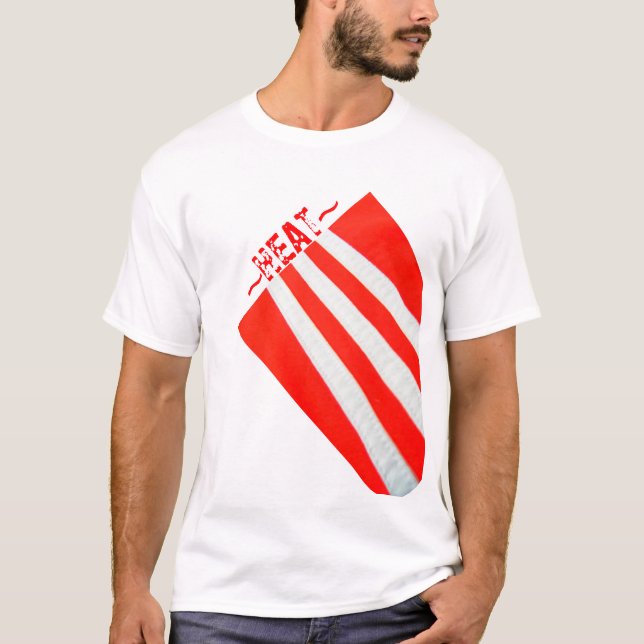 ~Red Stripe~ RED STRIPE, CUSTOMIZE IT T-Shirt (Front)